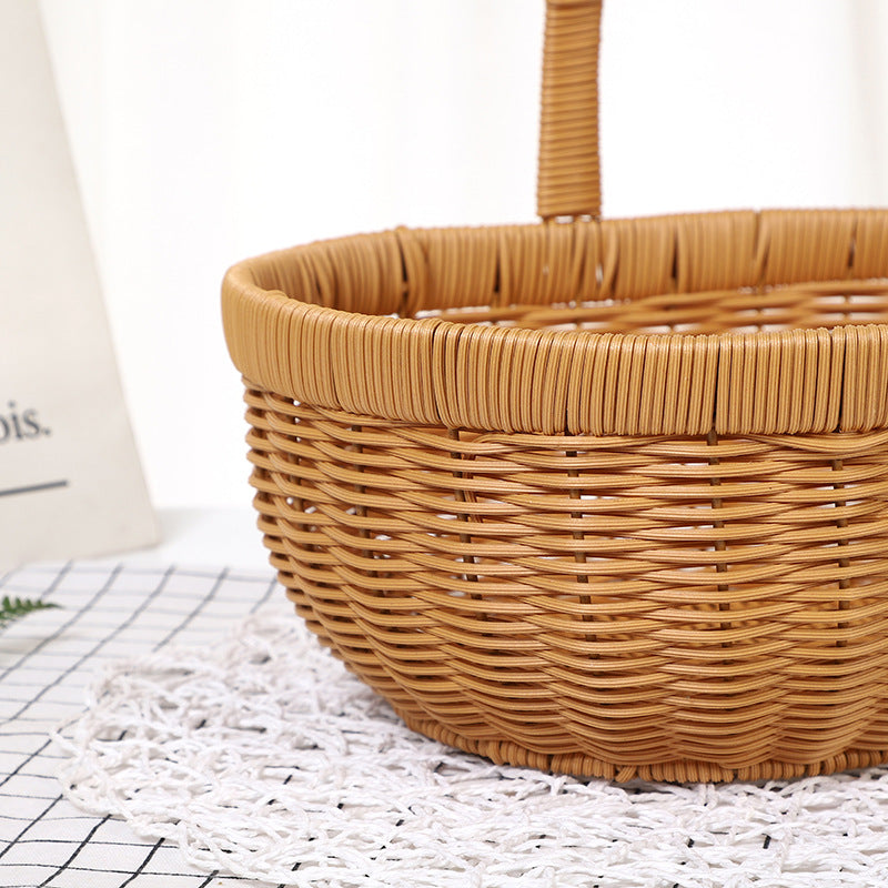 Woven Storage Basket Bowlift
