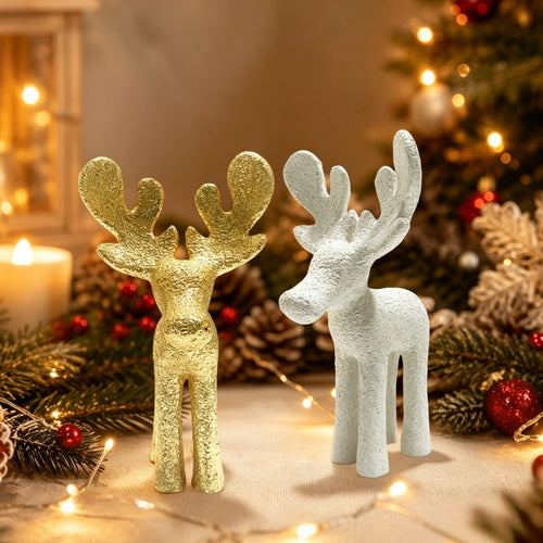 Stylish Reindeer Sculpture Bowlift