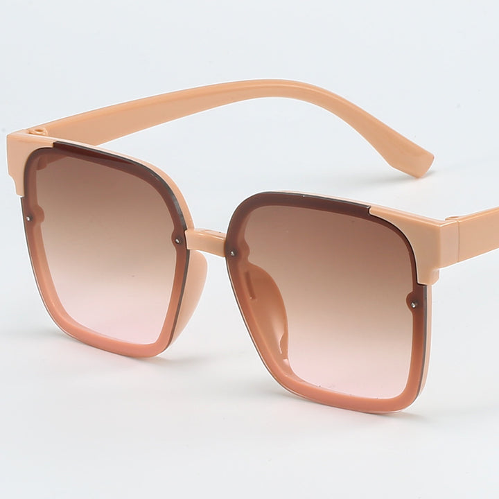 Women modern square sunglasses with UV protection and sturdy frame Bowlift