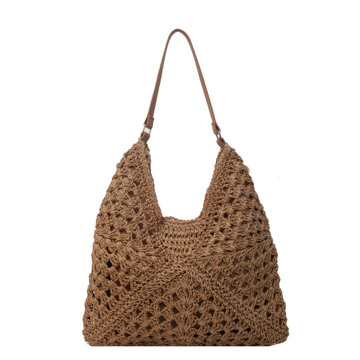 Macrame Shoulder Bag in Modern Design Bowlift
