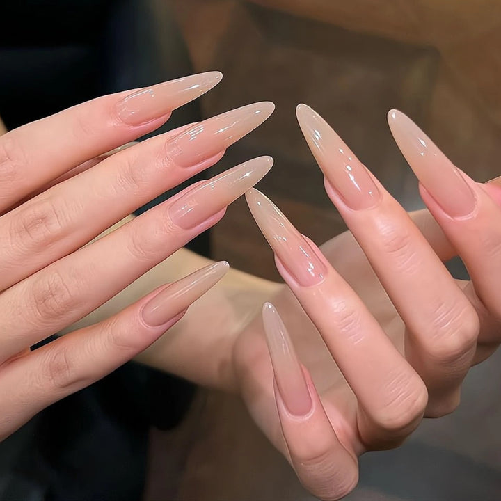 Premium Stiletto Press-On Nail Extensions Bowlift