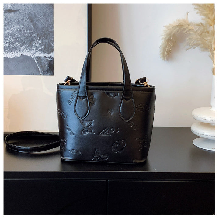 Playful Mini Handheld Tote Bag Bowlift