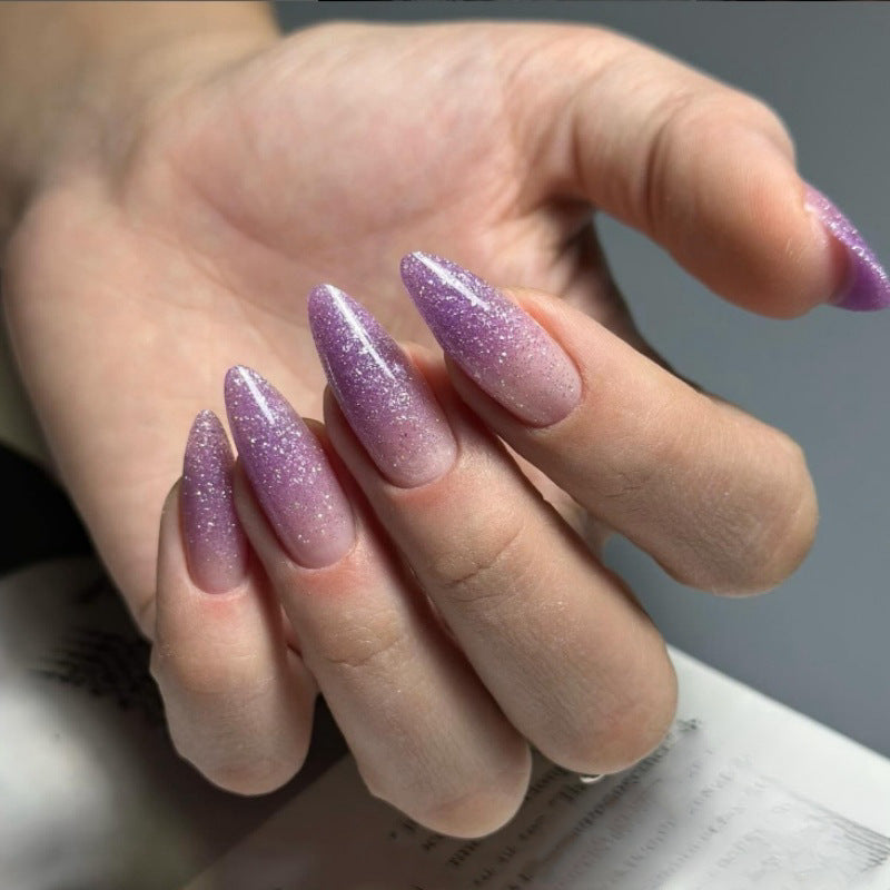 Glossy Ombre Stiletto Press-On Nail Set Bowlift
