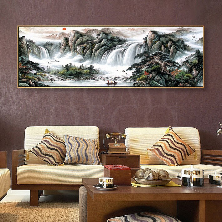 Calm Scenic Landscape Wall Art
