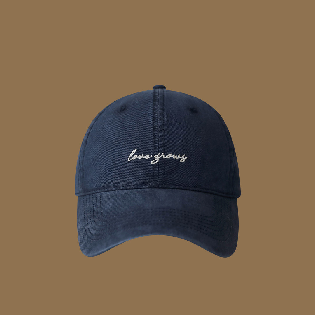 Women's Casual Adjustable Cap with Inspirational Quote Bowlift