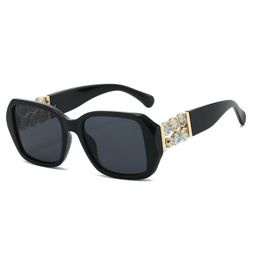 Decorative Oversized Square Sunglasses Bowlift