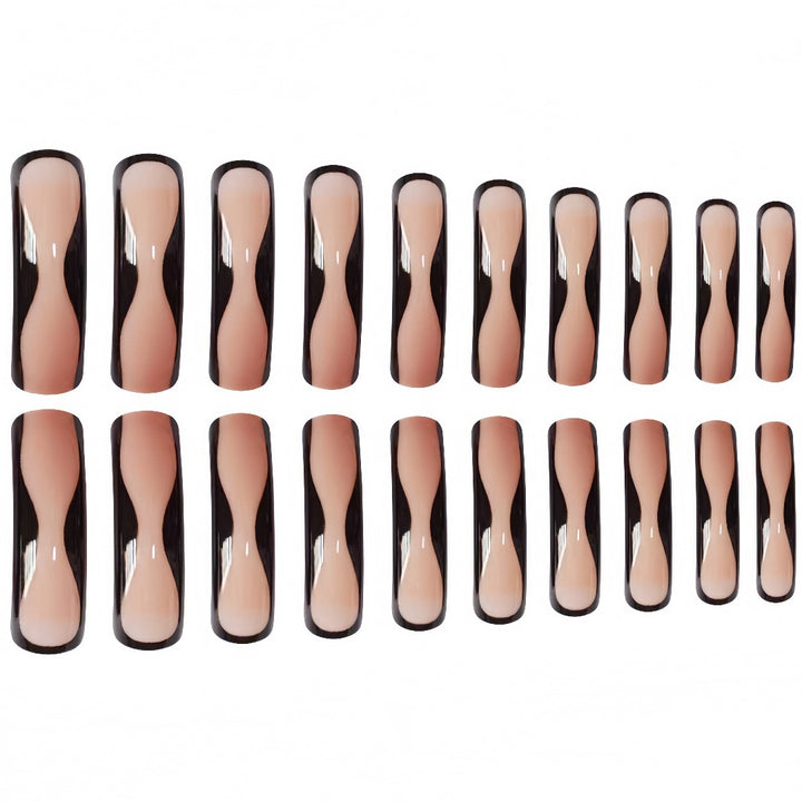 Bold Artistic Press-On Nail Extensions Bowlift