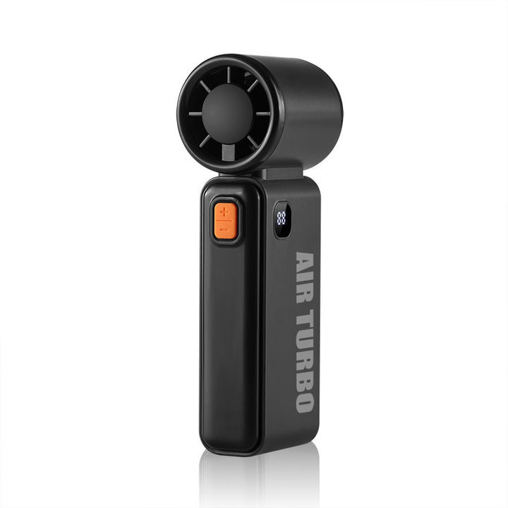 Ladies Handheld High-Speed Fan with LED Display Bowlift