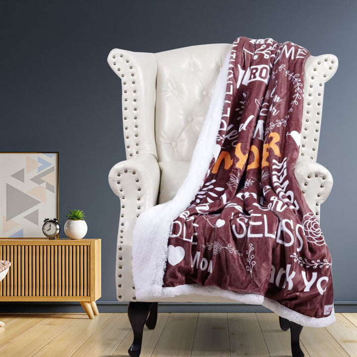 Ladies Snuggle Blanket Bowlift