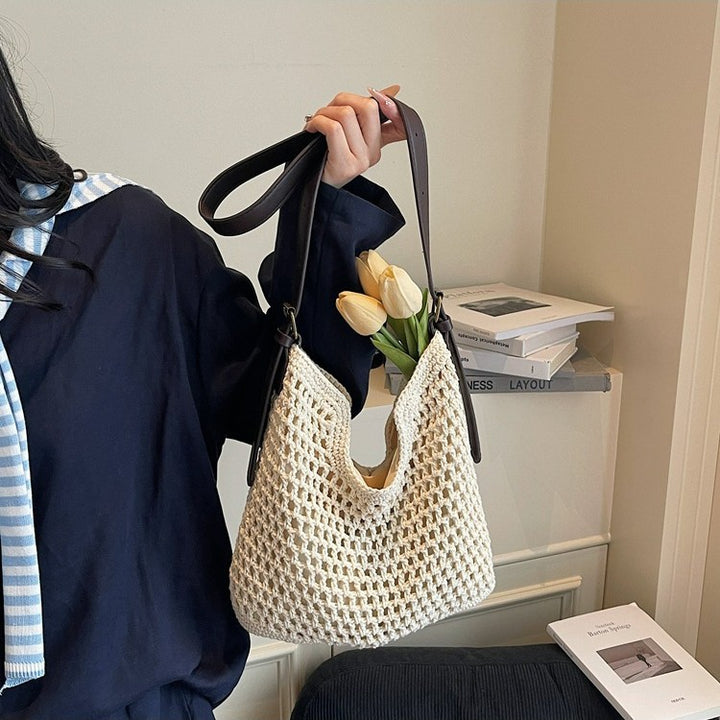 Handbag with Studded Details Bowlift