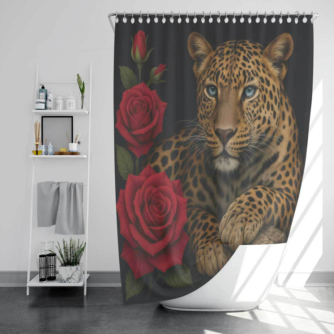 Artistic Shower Curtain Bowlift