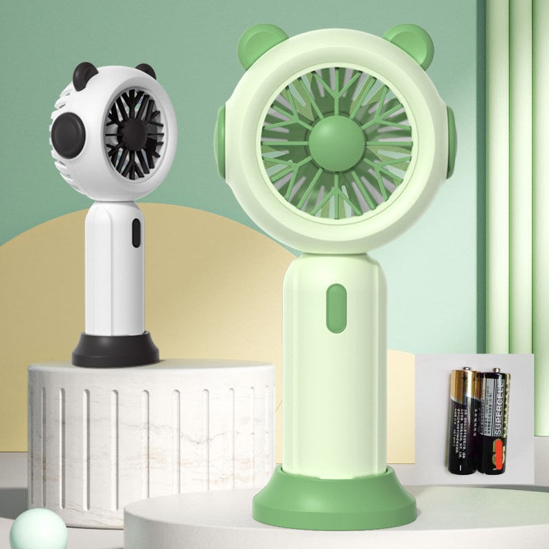 Unisex Portable Hand Fan in Cute Panda Design Bowlift