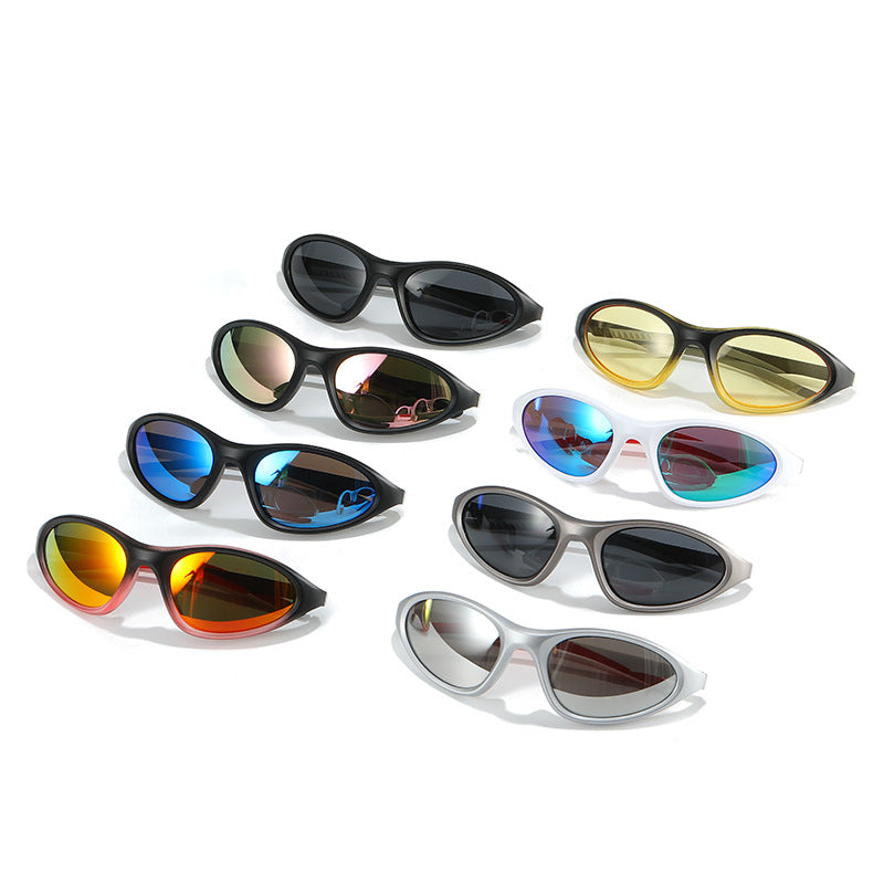 Aerodynamic Eye-Shield Sunglasses Bowlift