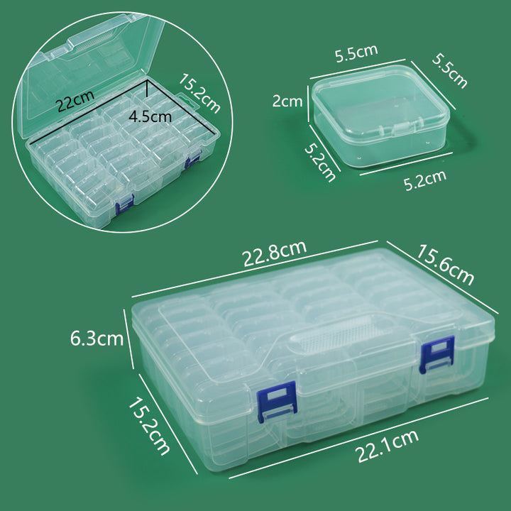 Multi-Divisional Craft Storage Organizer Bowlift
