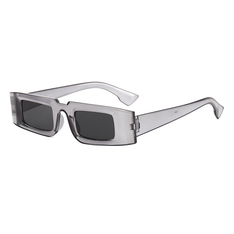 Ladies Fashion Square Sunglasses with Animal Print Bowlift