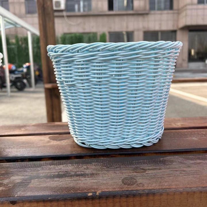 Durable Woven Bicycle Storage Basket Bowlift