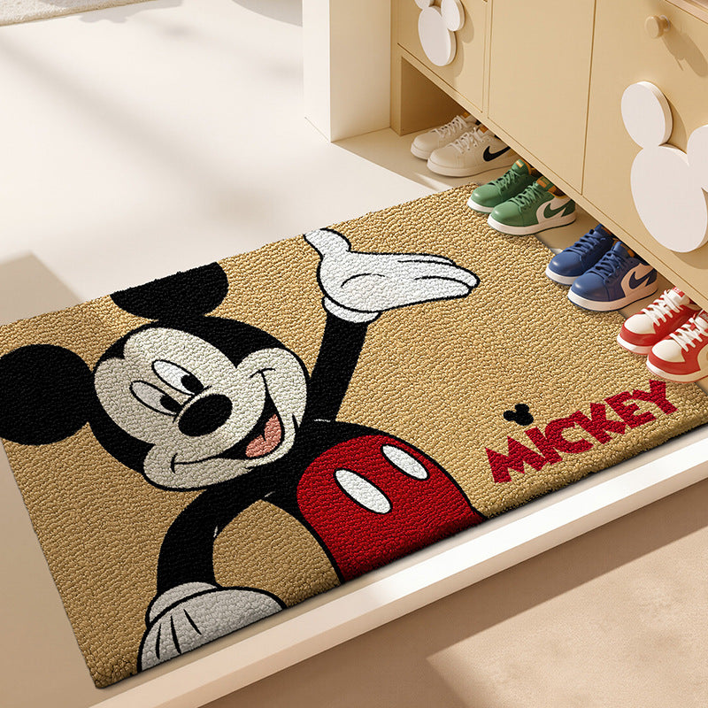 Cartoon Character Welcome Mat Bowlift