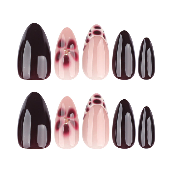 Artistic nail extensions in modern design Bowlift