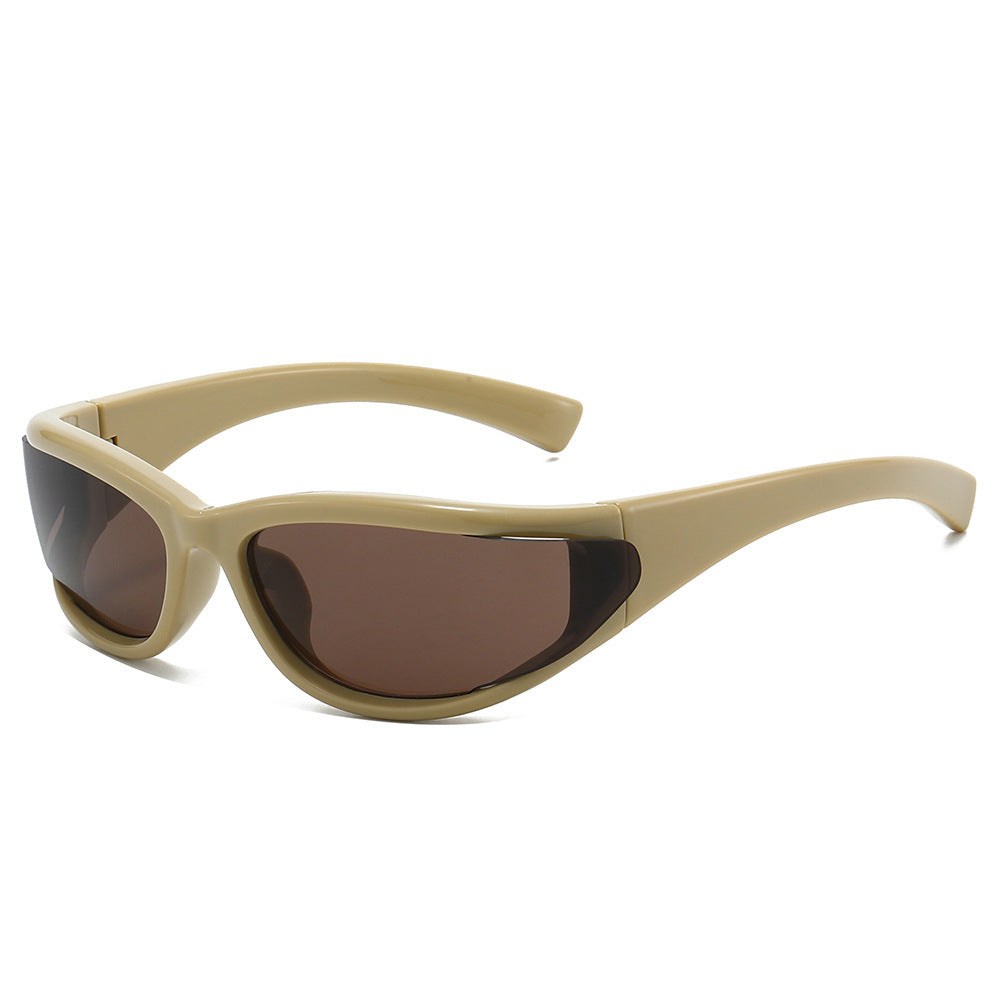 Sporty Wraparound Sunglasses Bowlift