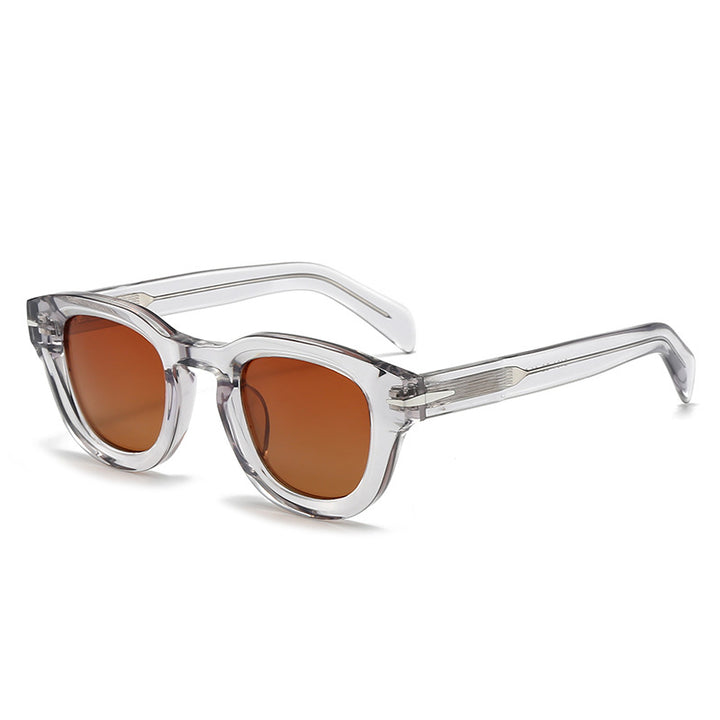 Women's sunglasses with modern, multifaceted design and polarized lenses Bowlift