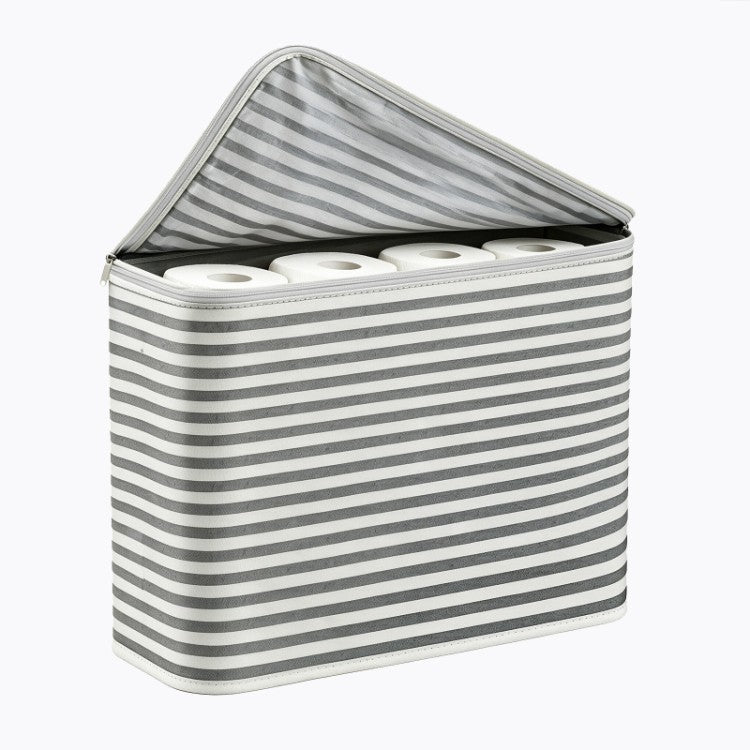 Multifunctional laundry storage box with bamboo lid Bowlift