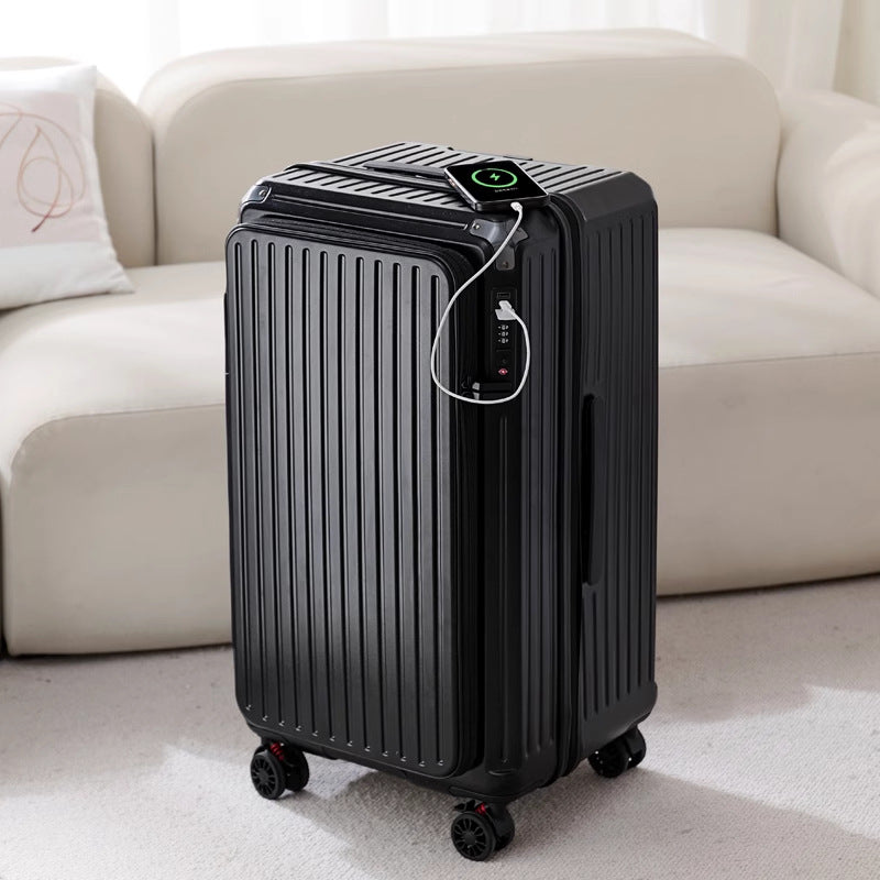 Smart Charging Expandable Luggage