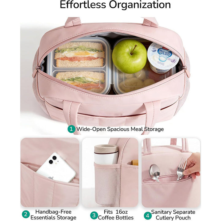 Multi-Functional Insulated Lunch Carrier Bowlift