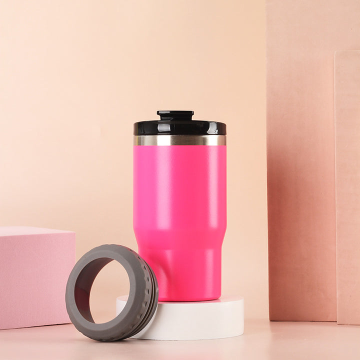 Women Insulated Coffee Mug with non-slip silicone base Bowlift