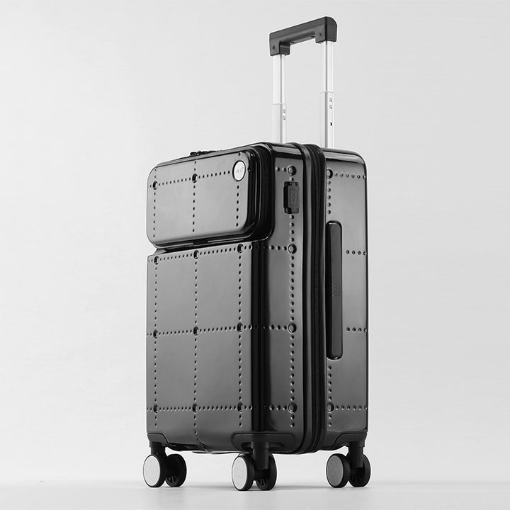 Textured Hard-Shell Spinner Trolley