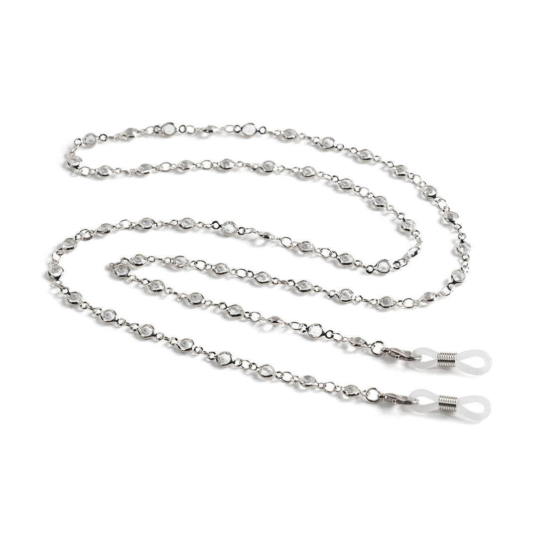 Stylish Gemstone Eyewear Chain Bowlift
