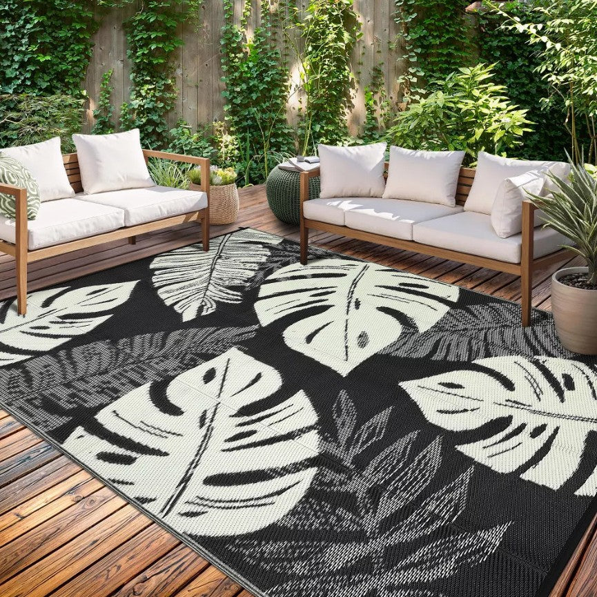 Multi-Colored Outdoor Area Rug