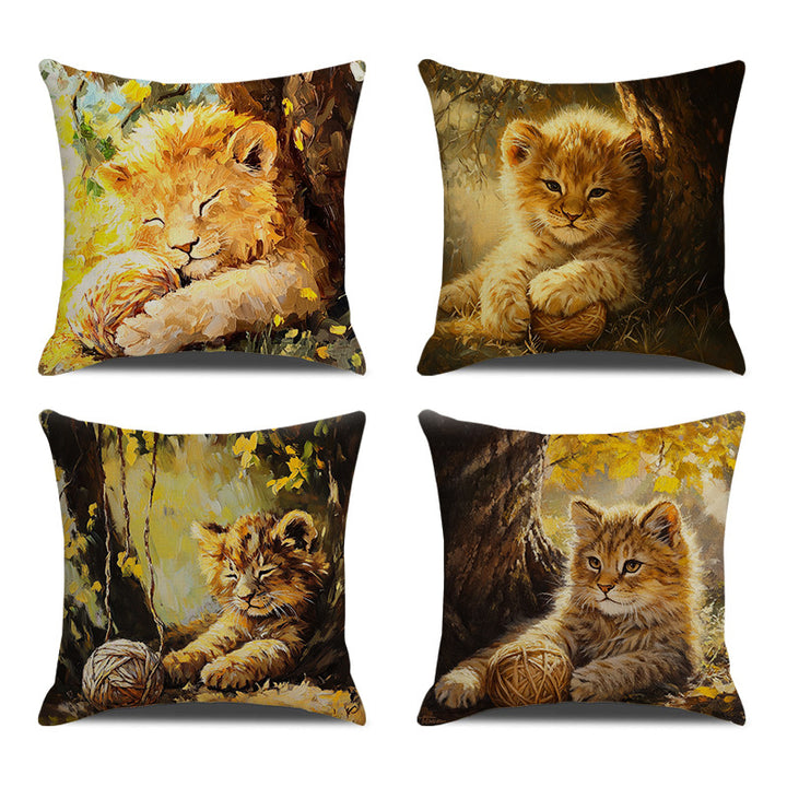 Artistic Throw Pillow