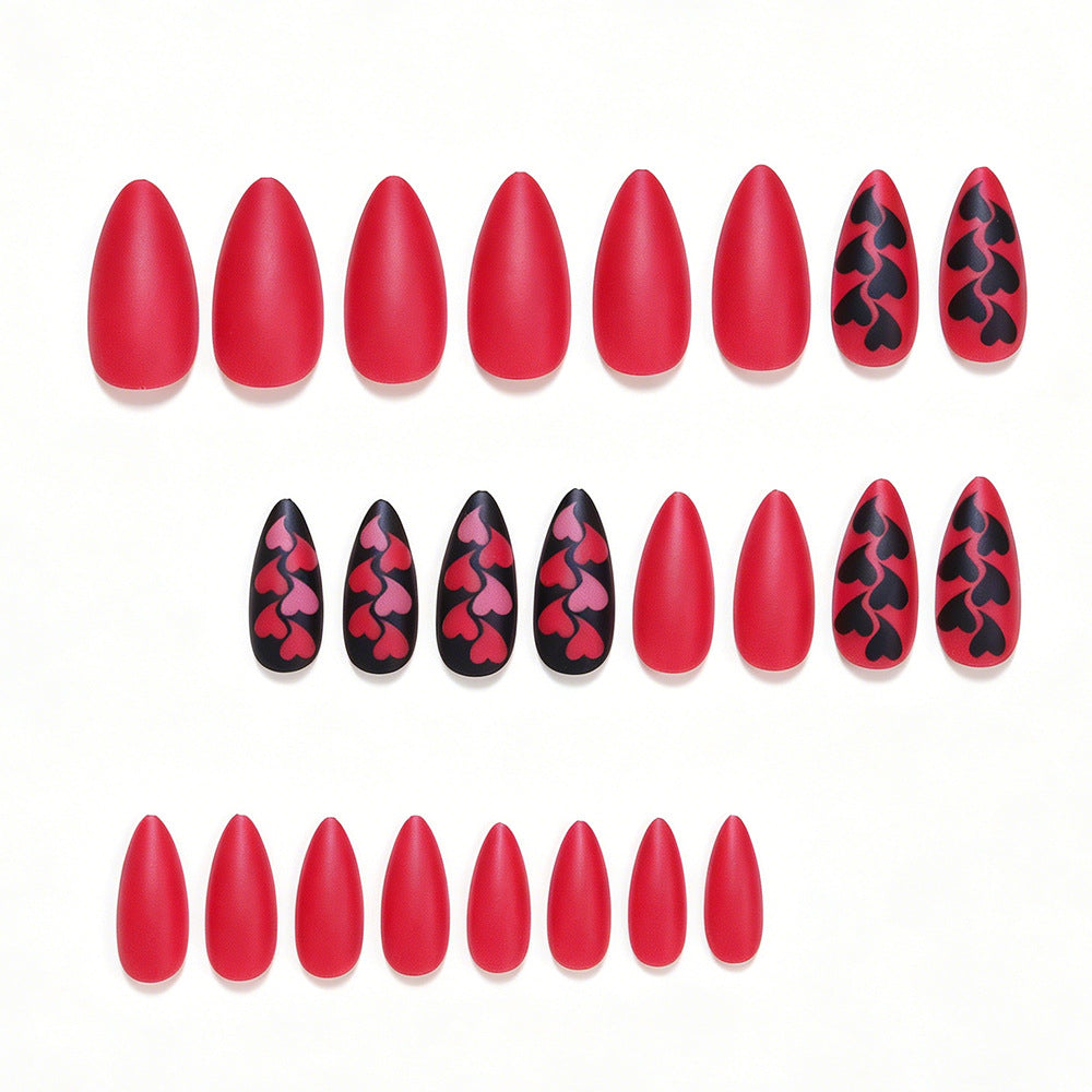 Heart Pattern Nail Art Kit Bowlift