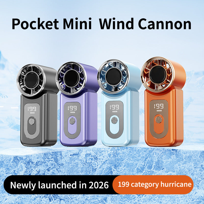 Portable Mini Wind Cannon Bowlift