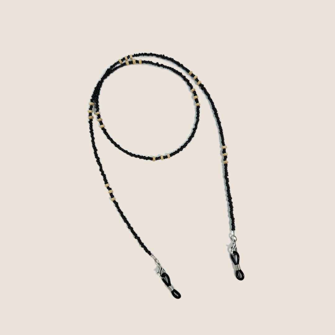 Beaded Eyewear Retainer Chain Bowlift