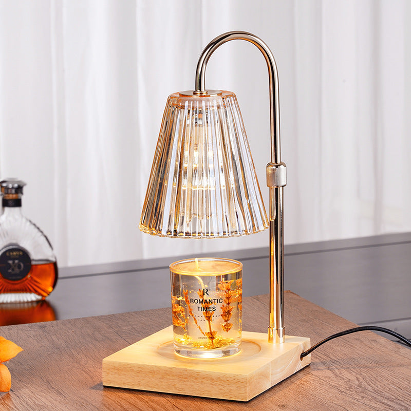 Classic Crystal Glass Desk Lamp