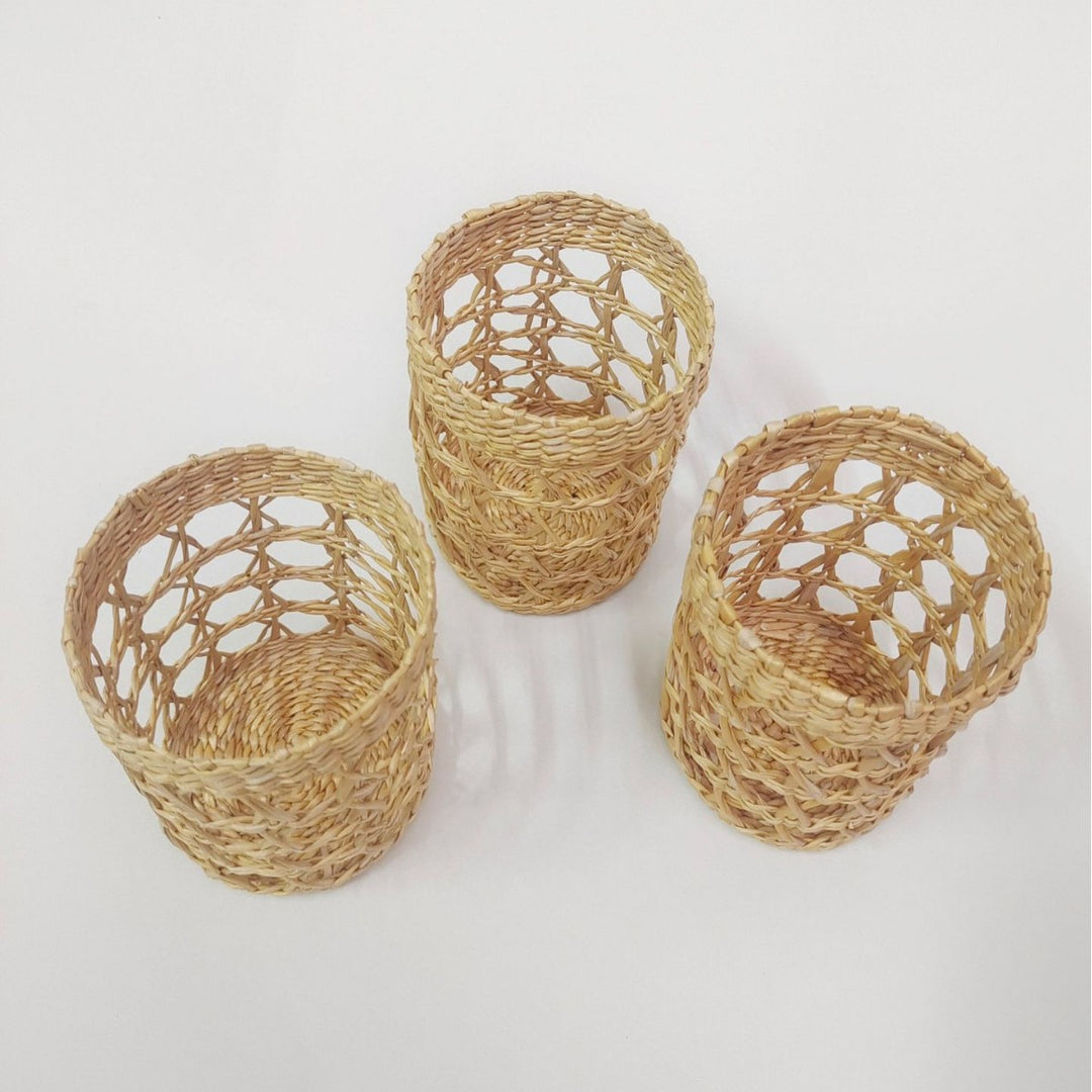 Decorative Woven Organizer Bowlift