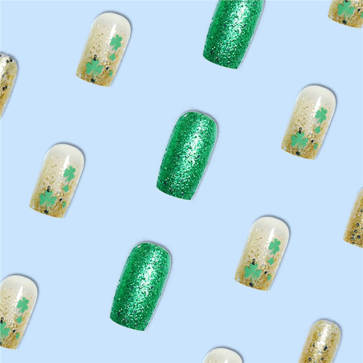 Glamorous Festive Press-On Nail Set Bowlift