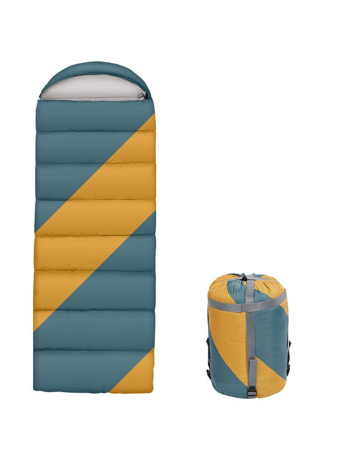 High-quality and warm sleeping bag with headrest Bowlift