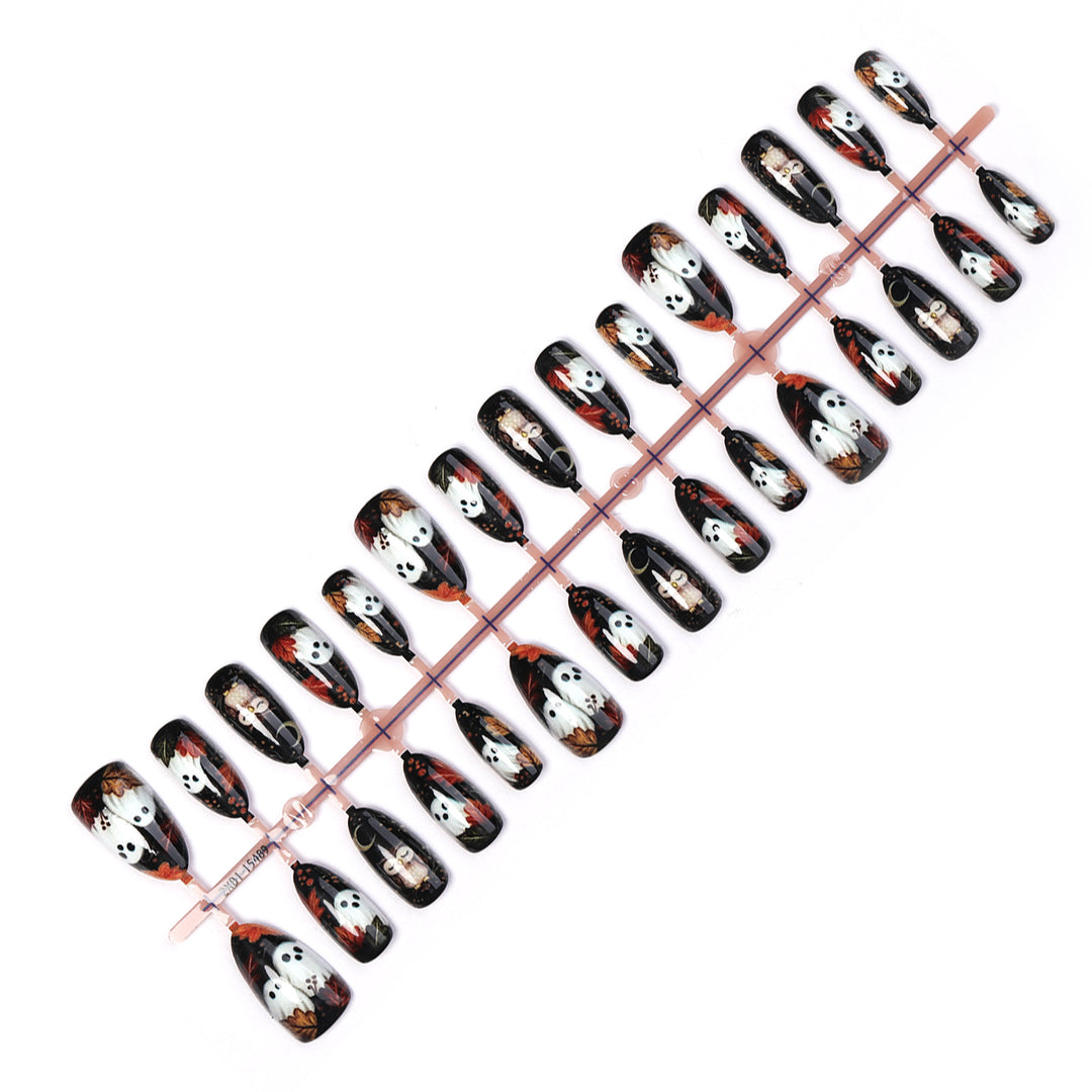 Creative nail art set with Halloween motif Bowlift