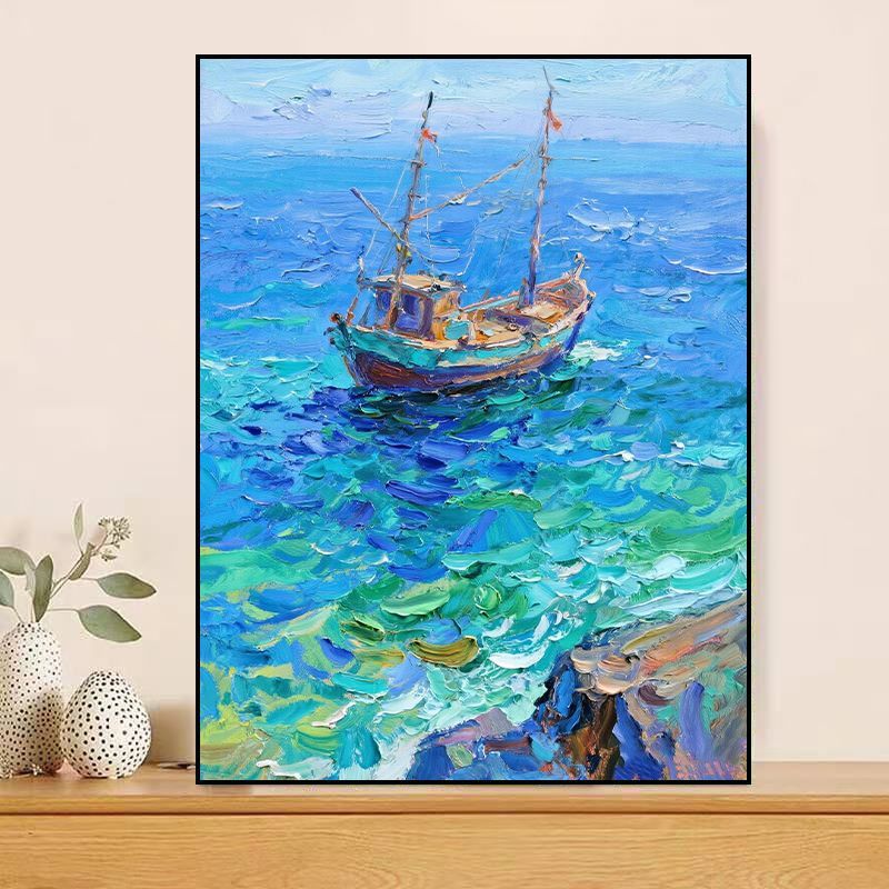 Maritime Seascape Canvas Art Bowlift