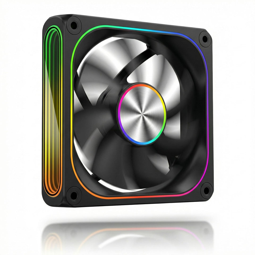High-performance RGB fan with silent cooling technology Bowlift