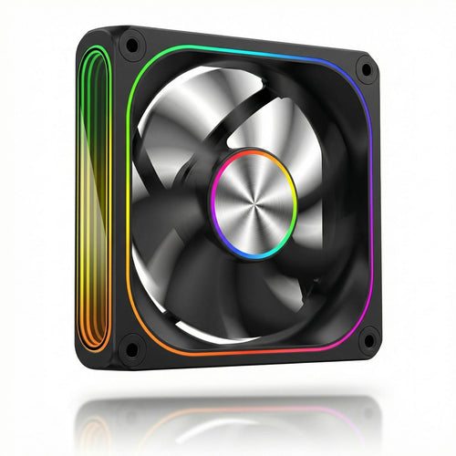High-performance RGB fan with silent cooling technology Bowlift