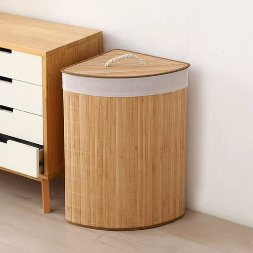 Storage basket with natural bamboo design Bowlift