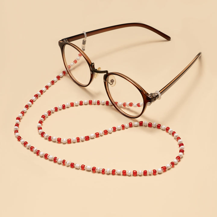 Artisan Beaded Eyewear Chain Bowlift