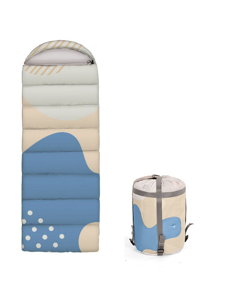 High-quality and warm sleeping bag with headrest Bowlift