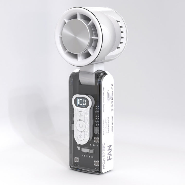 Men's portable high-speed hand fan Bowlift