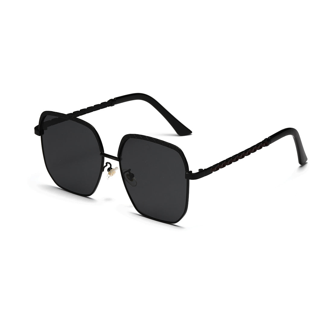 Women's fashionable oversized sunglasses in geometric design Bowlift
