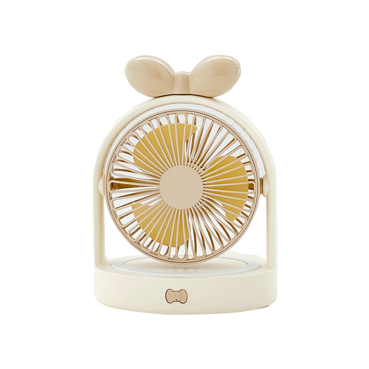 Ladies Portable Mini Fan with Cute Design Bowlift