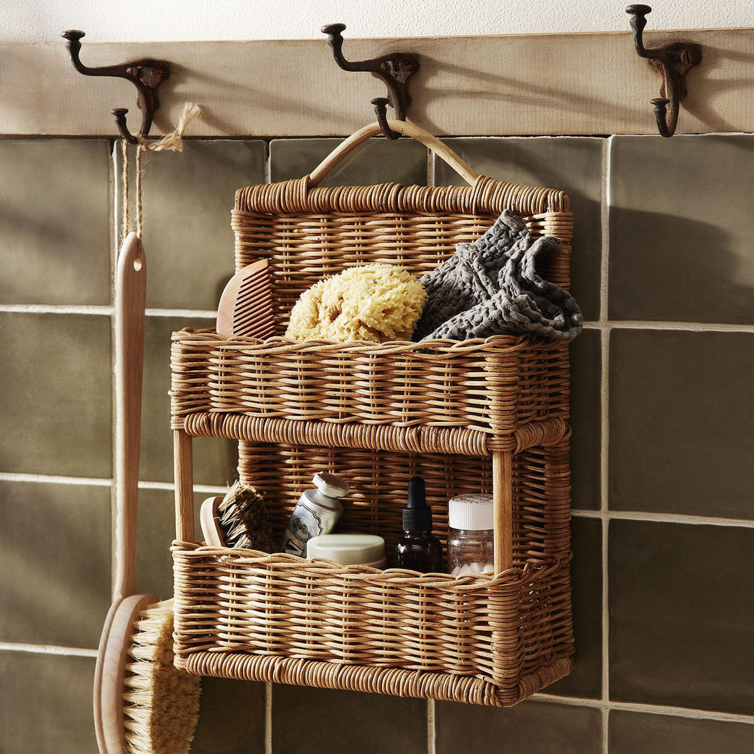 Multi-Tiered Woven Storage Organizer Bowlift